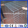 2015 venta caliente PVC recubierto de malla de alambre gabión caja, caja de gabion galvanizado